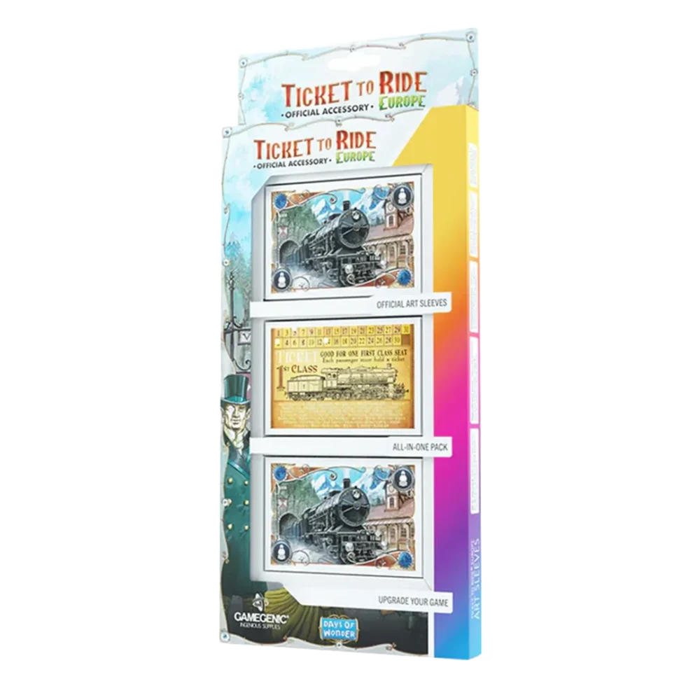 GAMEGENIC SLEEVES ticket to ride europa zastita za karte