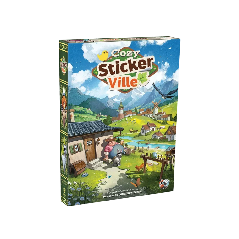 Cozy sticker ville drustvena igra