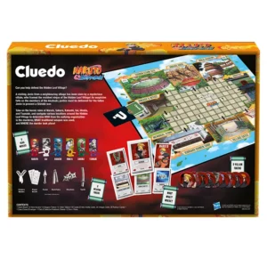 Cluedo Naruto pozadina kutije