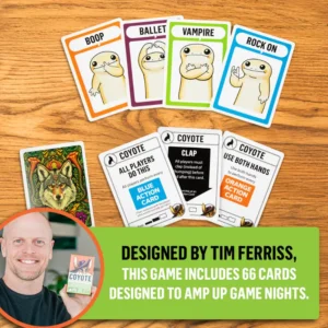 coyote drustvena igra karte i dizajner