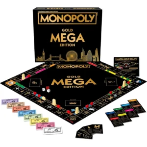 MONOPOLY MEGA GOLD EDITION zlatna edicija