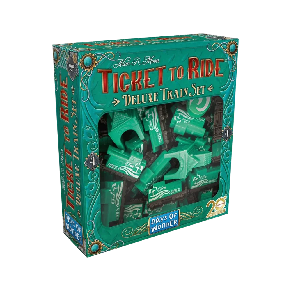 TICKET TO RIDE Deluxe Train Set zeleni