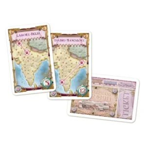 ticket to ride indija i svajcarska karte
