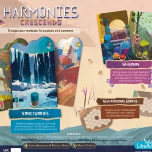 Harmonies crescendo ekspanzija Priroda pozadina kutije
